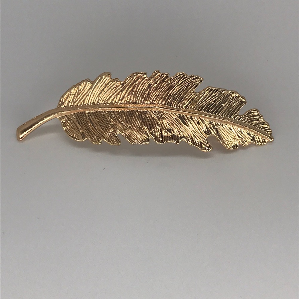 Boho Feather Barette